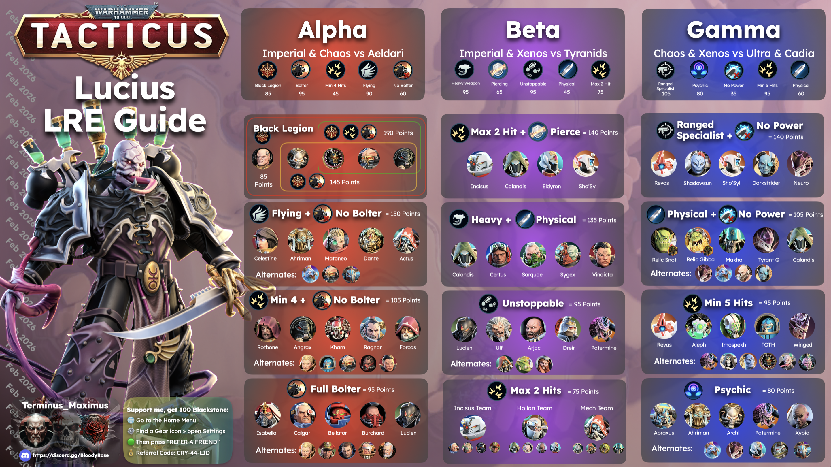 Lucius Legendary Release Event preview