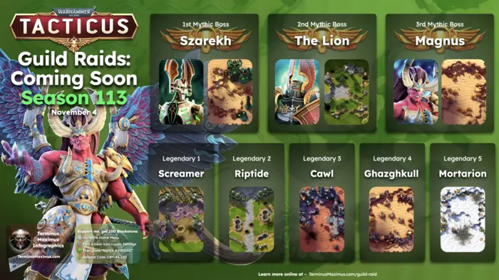 Guild Raid Season 112 Next Season Infographic